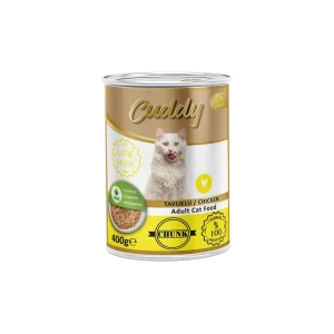 Cuddy Yetişkin Kediler için Tavuklu Pouch Yaş Mama
