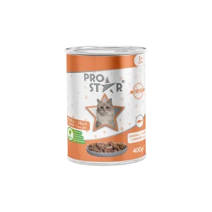 Prostar Yetişkin Kediler için Somonlu Pouch Yaş Mama